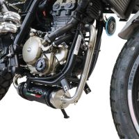 Escape compatível com F.B. Mondial Hps 125 2021-2023, Deeptone Inox, Escape Racing, linha completa, fornecido com coletor específico, artigo sem homologação 