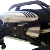 Escape compatível com Yamaha Fz6 600-Fazer S1-S2 2004-2013, Titanium Ghost, Escape legal, homologado, silenciador com db killer removível e tubo de ligação específico 