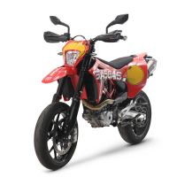 GPR escape compatível com  Gas Gas ES 700 2023-2024, New Grand Prix Evo Titanium, Escape legal, aprovado, com db killer removível, tubo de conexão e conversor catalítico 