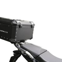 Top case em alumínio, cor preta com placa específica incluída Top case maletas GPR TECH compatível com Honda Crf 1100 L Africa Twin 2020/2024 e5