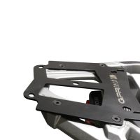 Placa de encaixe específica en titânio Top Case ALPITECH 35/55 LT GPR TECH compatível com Honda Crf 1100 L Africa Twin 2020/2024 e5