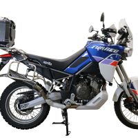 Top case em alumínio, cor preta com placa específica incluída Top case maletas GPR TECH compatível com Aprilia Tuareg 660 2021/2024 e5
