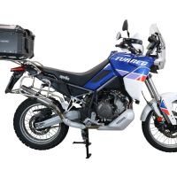 Top case em alumínio, cor preta com placa específica incluída Top case maletas GPR TECH compatível com Aprilia Tuareg 660 2021/2024 e5