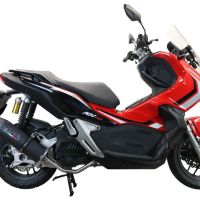 GPR escape compatível com  Honda X-Adv 150 2020-2023, Furore Nero, Escape racing linha completa, silencioso mais coletor com dbkiller, não homologado  