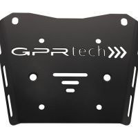 Placa de encaixe específica en titânio Top Case ALPITECH 35/55 LT GPR TECH compatível com Honda XL 750 TRANSALP 750 2024/2025 e5