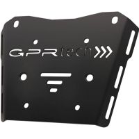 Placa de encaixe específica en titânio Top Case ALPITECH 35/55 LT GPR TECH compatível com Honda XL 750 TRANSALP 750 2024/2025 e5
