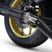 Escape compatível com Honda Cmx 1100 Rebel 2021-2024, M3 Black Titanium, Escape legal, homologado, silenciador com db killer removível e tubo de ligação específico 
