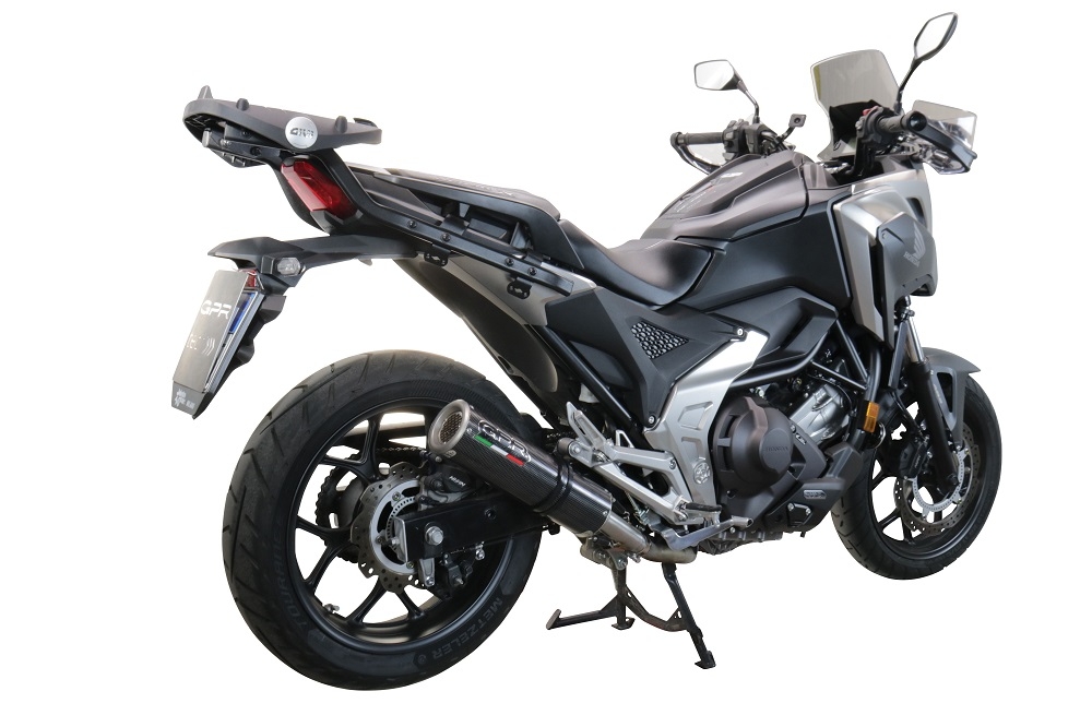 Escape compatível com Honda Nc 750 X - S Dct 2014-2015, M3 Inox , Escape legal, homologado, silenciador com db killer removível e tubo de ligação específico 