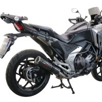 Escape compatível com Honda Nc 750 X - S Dct 2014-2015, M3 Inox , Escape legal, homologado, silenciador com db killer removível e tubo de ligação específico 