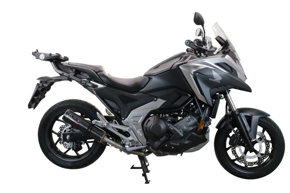 Escape compatível com Honda Nc 750 X - S Dct 2014-2015, M3 Inox , Escape legal, homologado, silenciador com db killer removível e tubo de ligação específico 