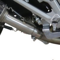 Escape compatível com Honda Integra 750 2016-2020, Furore Evo4 Nero, Escape legal, homologado, silenciador com db killer removível e tubo de ligação específico 