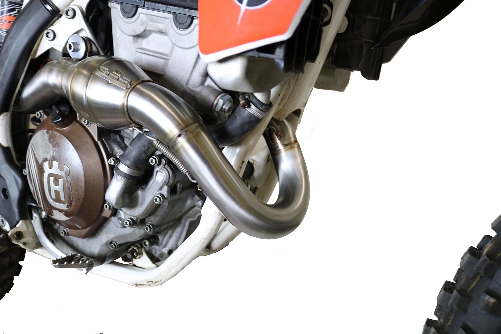 GPR escape compatível com  Ktm XC-F 250 2019-2022, Pentacross FULL Titanium, Escape racing linha completa, silencioso mais coletor com dbkiller, não homologado  