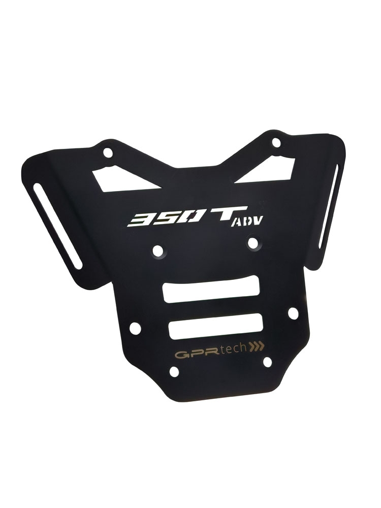 Placa de encaixe específica Top Case ALPITECH 55 LT GPR TECH compatível com Zontes 350 T2 ADV 2022/2024 e5