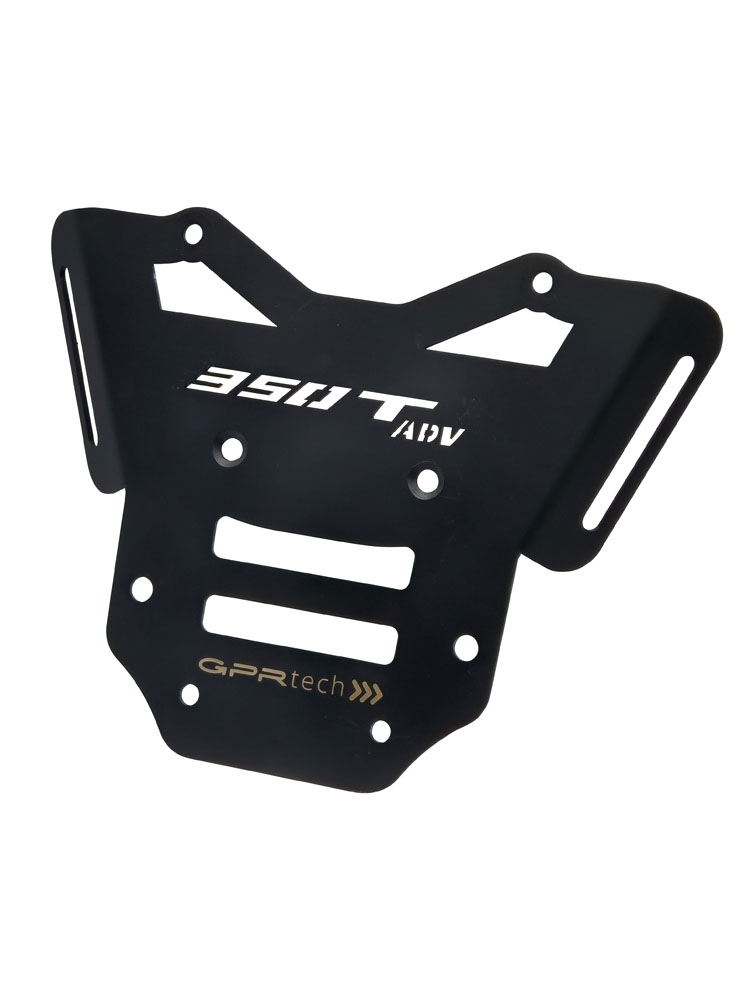 Placa de encaixe específica Top Case ALPITECH 55 LT GPR TECH compatível com Zontes 350 T2 ADV 2022/2024 e5