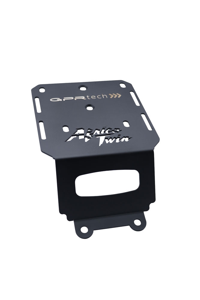 Placa de encaixe específica en titânio Top Case ALPITECH 35/55 LT GPR TECH compatível com Honda Crf 1000 L Africa Twin Adventure Sport 2018/2020 e4