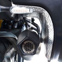GPR escape compatível com  Ducati Multistrada V4 - S 2022-2024, New Grand Prix Evo Titanium, Escape legal, homologado, silenciador com db killer removível e tubo de ligação específico 