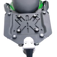 Placa de encaixe específica Top Case ALPITECH 35-45-55 LT GPR TECH compatível com Kawasaki Versys 650 2023/2024 e5 plus