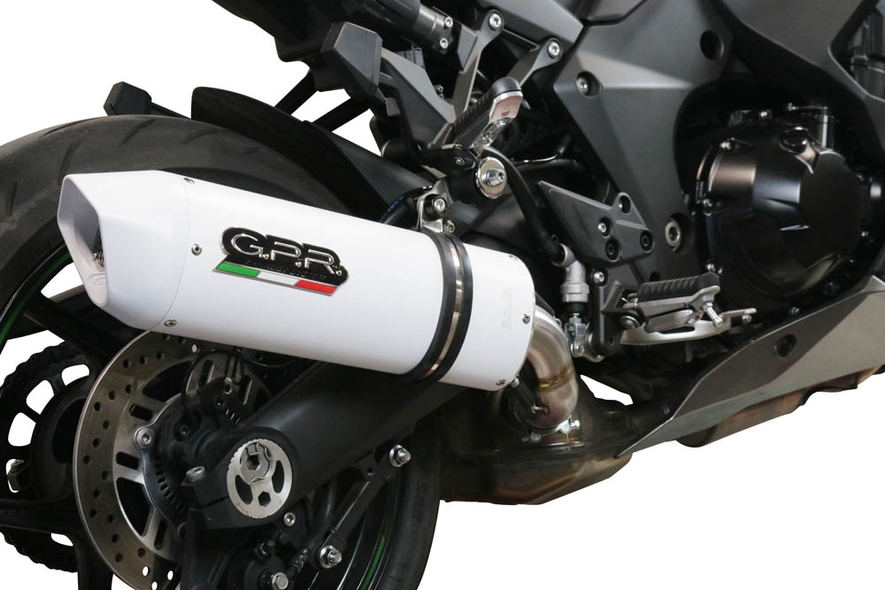 Escape compatível com Kawasaki Ninja 1000 Sx 2020-2020, Albus Evo4, Escape legal, homologado, silenciador com db killer removível e tubo de ligação específico 
