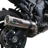 Escape compatível com Kawasaki Ninja 1000 Sx 2021-2024, M3 Inox , Sistema racing Silencioso com tubo de ligação 