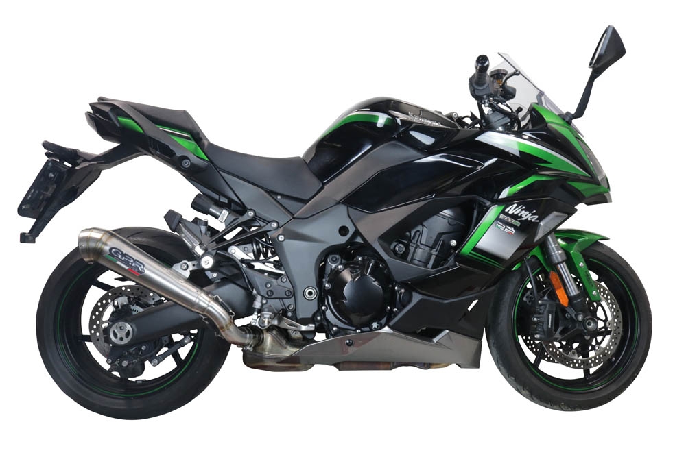 Escape compatível com Kawasaki Ninja 1000 Sx 2021-2024, Powercone Evo, Escape legal, homologado, silenciador com db killer removível e tubo de ligação específico 