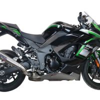 Escape compatível com Kawasaki Ninja 1000 Sx 2021-2024, Powercone Evo, Escape legal, homologado, silenciador com db killer removível e tubo de ligação específico 