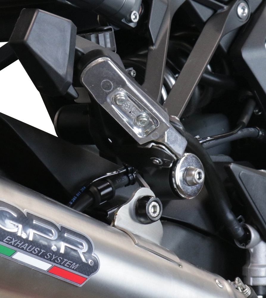 Escape compatível com Kawasaki Ninja 1000 Sx 2021-2024, Powercone Evo, Escape legal, homologado, silenciador com db killer removível e tubo de ligação específico 