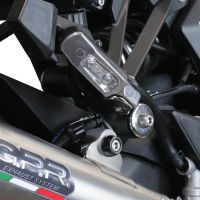 Escape compatível com Kawasaki Ninja 1000 Sx 2021-2024, Powercone Evo, Escape legal, homologado, silenciador com db killer removível e tubo de ligação específico 