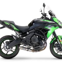 Escape compatível com Kawasaki Versys 650 2017-2020, Deeptone Inox, Escape racing linha completa, silencioso mais coletor com dbkiller, não homologado 