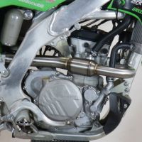 Escape compatível com Kawasaki KX 250 F 2009-2016, Pentacross Inox, Escape racing linha completa, silencioso mais coletor com dbkiller, não homologado 