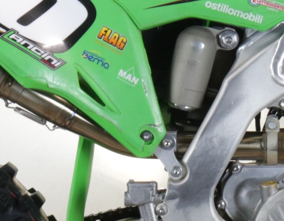 Escape compatível com Kawasaki KX 250 F 2009-2016, Pentacross Inox, Escape racing linha completa, silencioso mais coletor com dbkiller, não homologado 