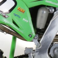 Escape compatível com Kawasaki KX 250 F 2009-2016, Pentacross Inox, Escape racing linha completa, silencioso mais coletor com dbkiller, não homologado 