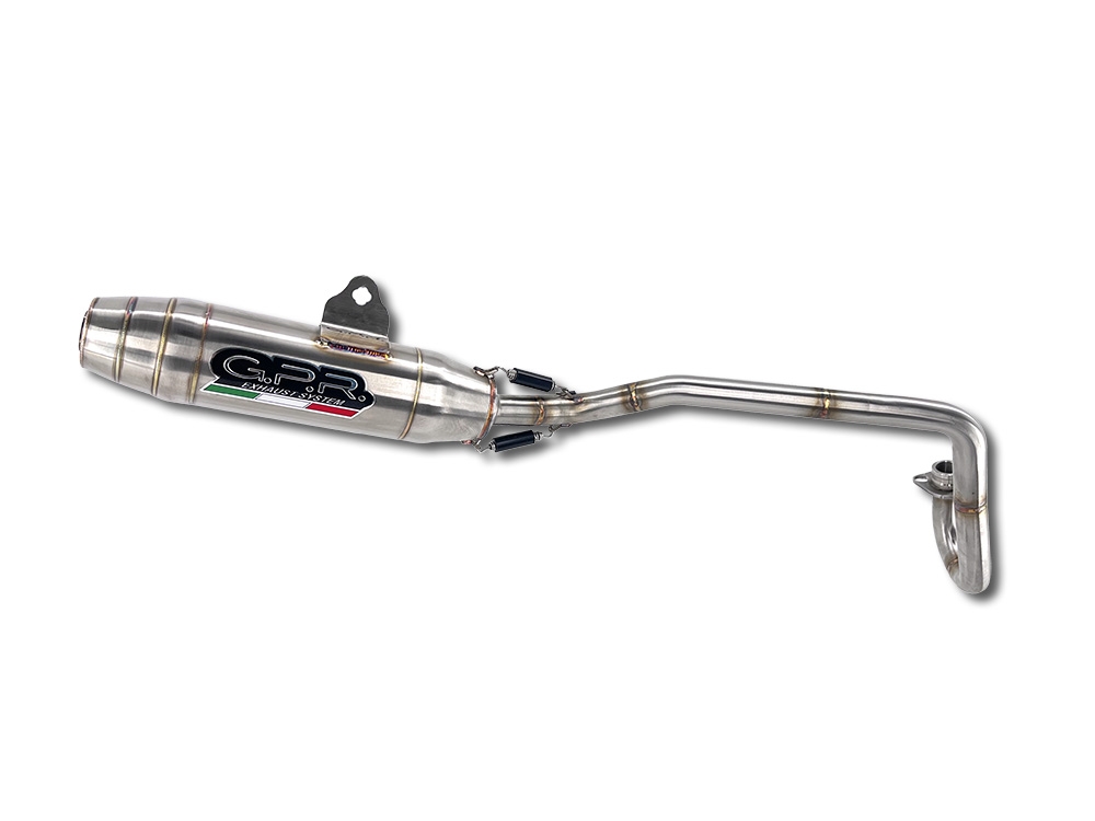 GPR escape compatível com  Suzuki Dr-z 2003-2024, Deeptone Inox, Escape racing linha completa, silencioso mais coletor com dbkiller, não homologado  