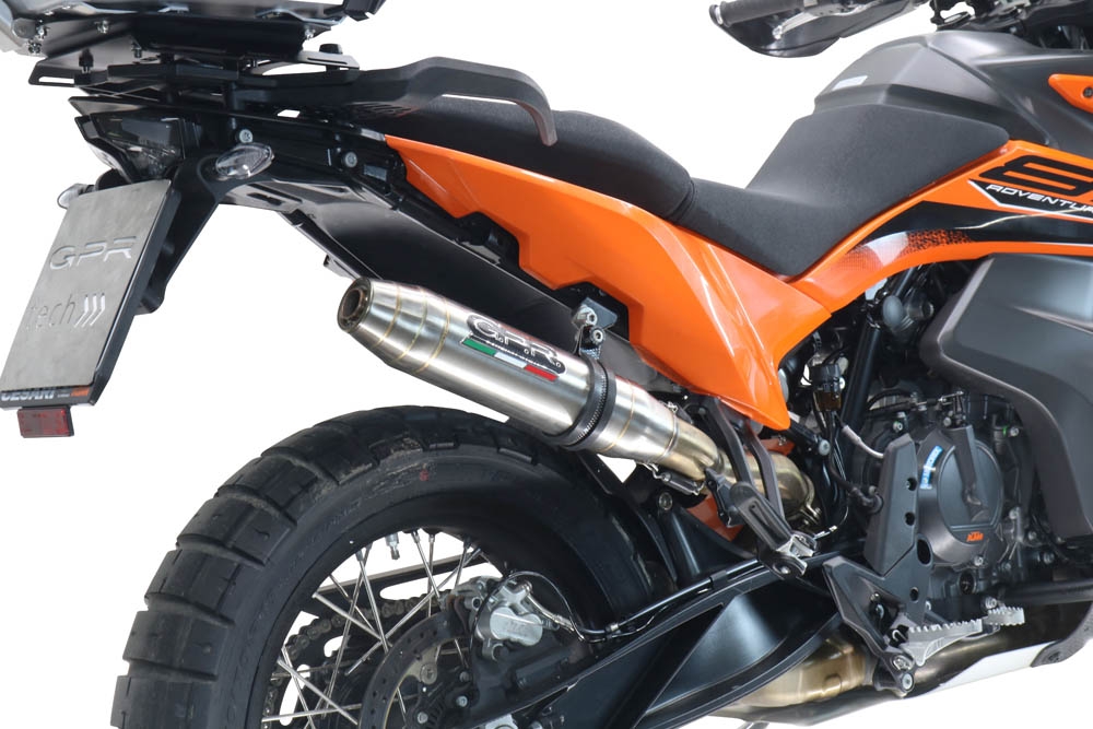 Placa de encaixe específica en titânio Top Case ALPITECH 35/55 LT GPR TECH compatível com Husqvarna Norden 901 2022/2024 e5
