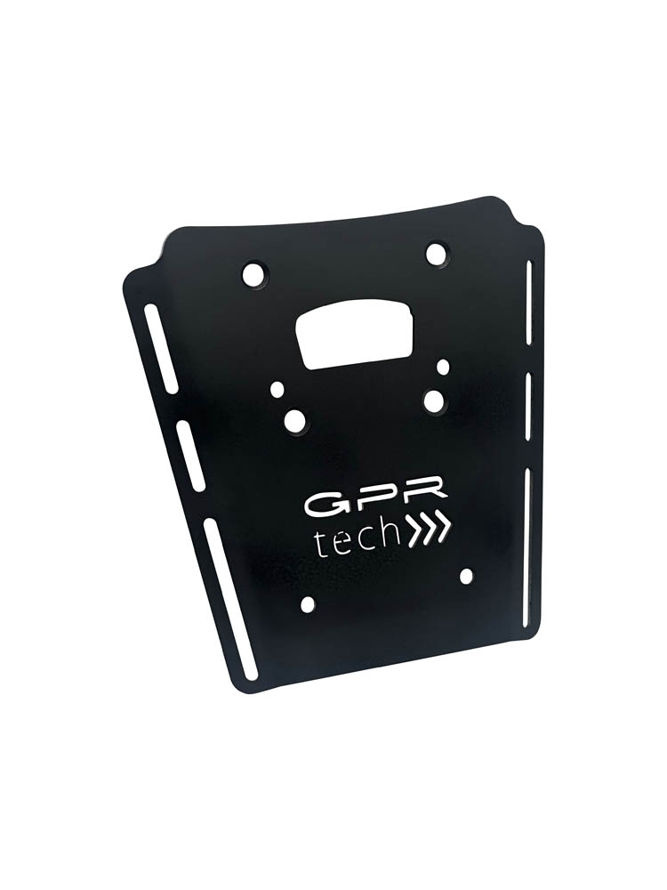 Placa de encaixe específica Top Case ALPITECH 35-45-55 LT GPR TECH compatível com Moto Morini X-CAPE 650 2021/2024 e5