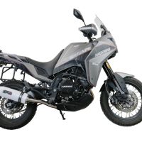 Escape compatível com Moto Morini X-CAPE 650 2021-2024, Albus Evo4, Escape homologado semi-completo com db killer removível e com catalisador 
