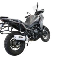 Escape compatível com Moto Morini X-CAPE 650 2021-2024, Albus Evo4, Escape homologado semi-completo com db killer removível e com catalisador 
