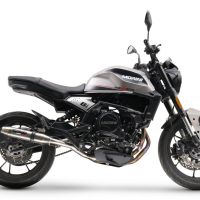 Escape compatível com Moto Morini Seiemmezzo Scr 2022-2024, Deeptone Inox, Escape homologado semi-completo com db killer removível e com catalisador 
