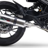 GPR escape compatível com  Moto Morini Seiemmezzo Scr 2022-2024, M3 Inox , Escape homologado semi-completo com db killer removível e com catalisador 