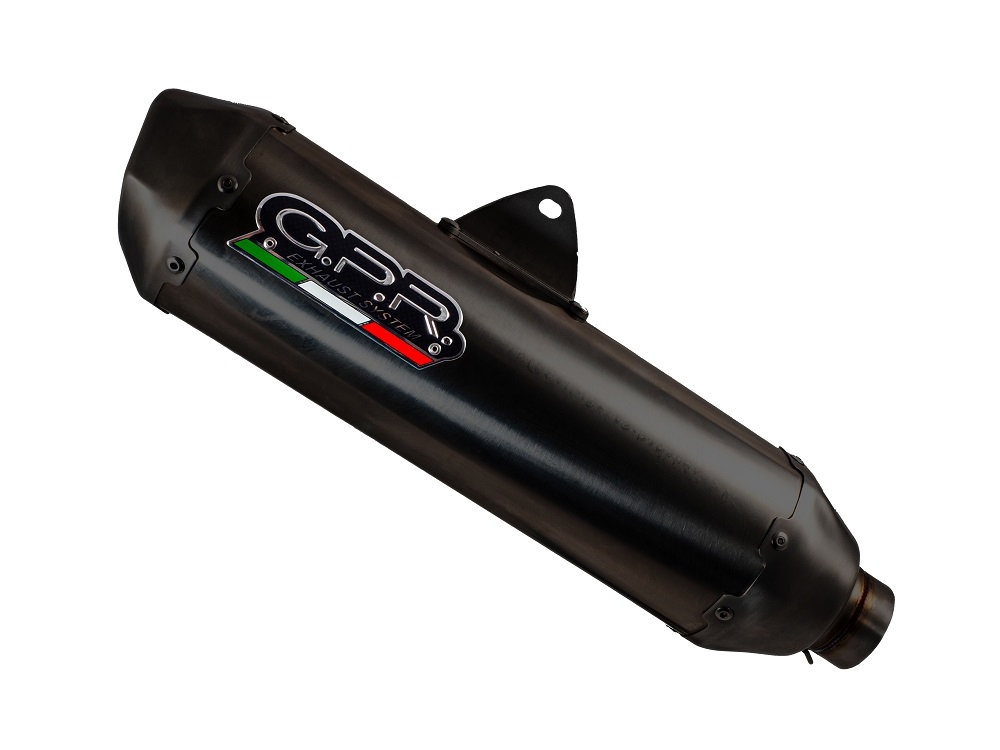 Escape compatível com Zontes M 125 2022-2024, Pentaroad Black, Sistema homologado com catalisador linha completa, silencioso mais coletor 