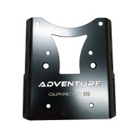 Placa de encaixe específica en titânio Top Case ALPITECH 35/55 LT GPR TECH compatível com Husqvarna Norden 901 2022/2024 e5
