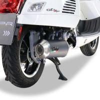 Escape compatível com Piaggio Vespa Gts 250 I.E. 2005-2015, Evo4 Road, Escape racing linha completa, silencioso mais coletor com dbkiller, não homologado 