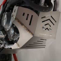 Placa antiderrapante de titânio GPR TECH compatível com Honda Crf 300 L / Rally 2021/2024 e5