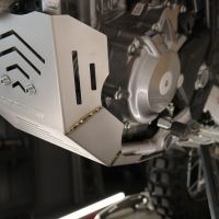Placa antiderrapante de titânio GPR TECH compatível com Honda Crf 300 L / Rally 2021/2024 e5