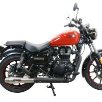 Escape compatível com Royal Enfield Meteor 350 2021-2023, Ultracone, Sistema racing Silencioso com tubo de ligação 