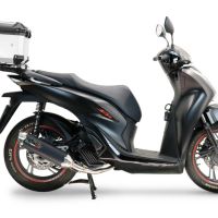 Escape compatível com Honda SH 125 2020-2023, Pentascooter, Sistema de escapamento de corrida incluindo tubo de ligação específico com dbkiller 