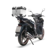 Escape compatível com Honda SH 125 2020-2023, Pentascooter, Sistema de escapamento de corrida incluindo tubo de ligação específico com dbkiller 