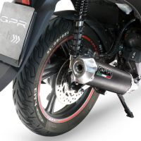 Escape compatível com Honda SH 125 2020-2023, Pentascooter, Sistema de escapamento de corrida incluindo tubo de ligação específico com dbkiller 