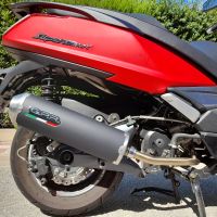 Escape compatível com Kymco Superdink 125 I.E. 2021-2023, Evo4 Road, Sistema homologado com catalisador linha completa, silencioso mais coletor 