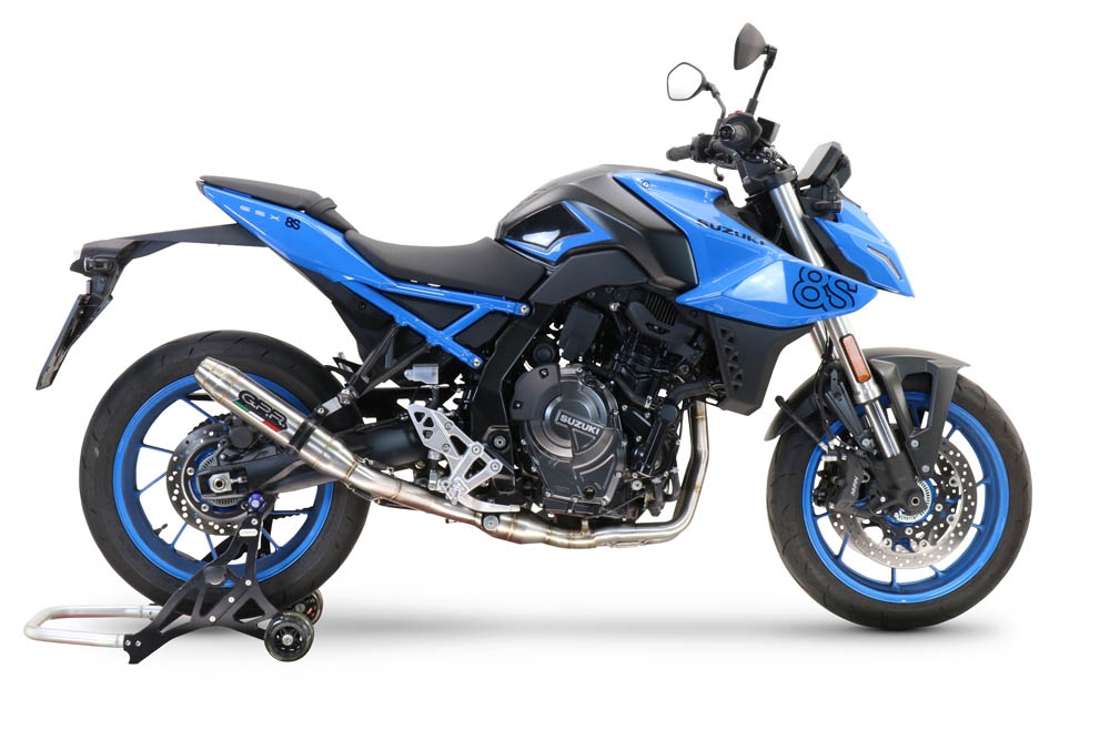 Escape compatível com Suzuki Gsx-8R 2022-2024, Deeptone Inox, Escape racing linha completa, silencioso mais coletor com dbkiller, não homologado 