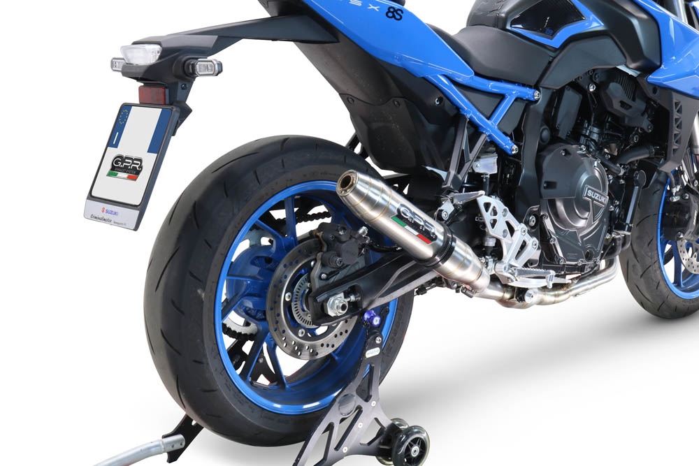 Escape compatível com Suzuki Gsx-8R 2022-2024, Deeptone Inox, Escape racing linha completa, silencioso mais coletor com dbkiller, não homologado 